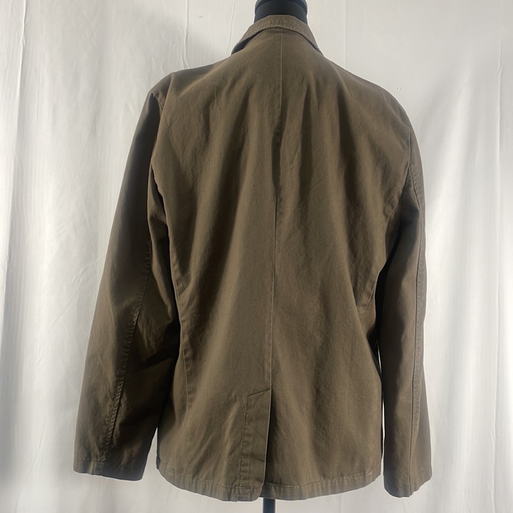 Army,Military Olive, Sage, green, blazer,jacket, 4 front pockets, Large - Picture 2 of 6